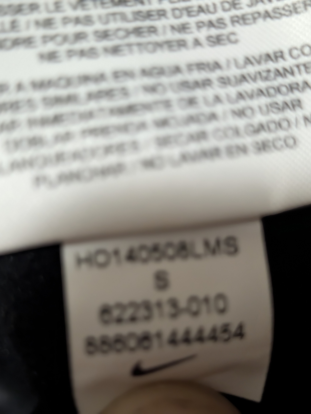 Nike Black Striped Half-Zip Sweatshirt with Neon Yellow Trim - Picture 8 of 10